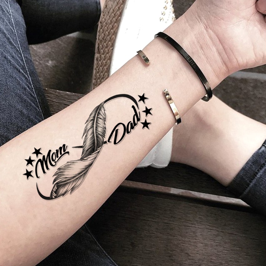 Beautiful Mom Dad Tattoo  New Style Mom Dad Tattoo  Parents Tattoo Design   Tattoo Designs  YouTube